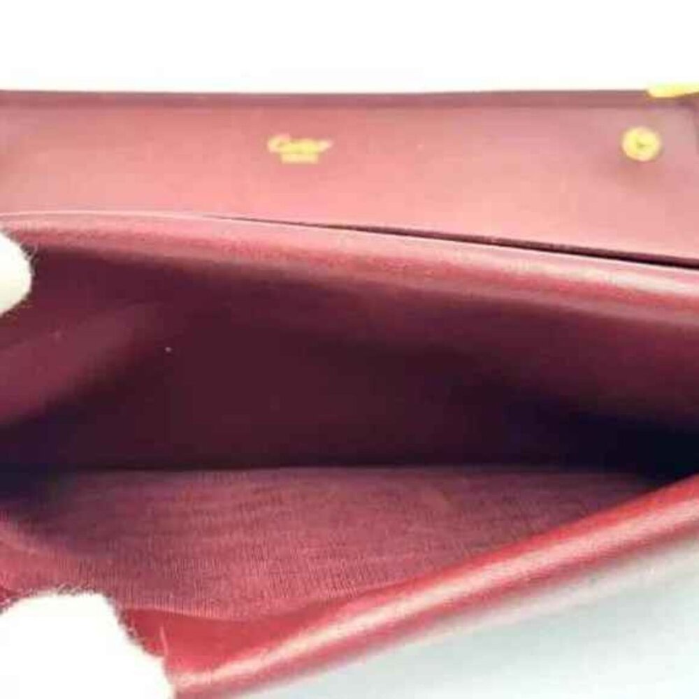 FULL INCLUSION CARTIER KISSLOCK TRIFOLD  WALLET ! [PRE-LOVED] - Picture 5 of 9